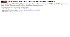 Desktop Screenshot of ecusa.org